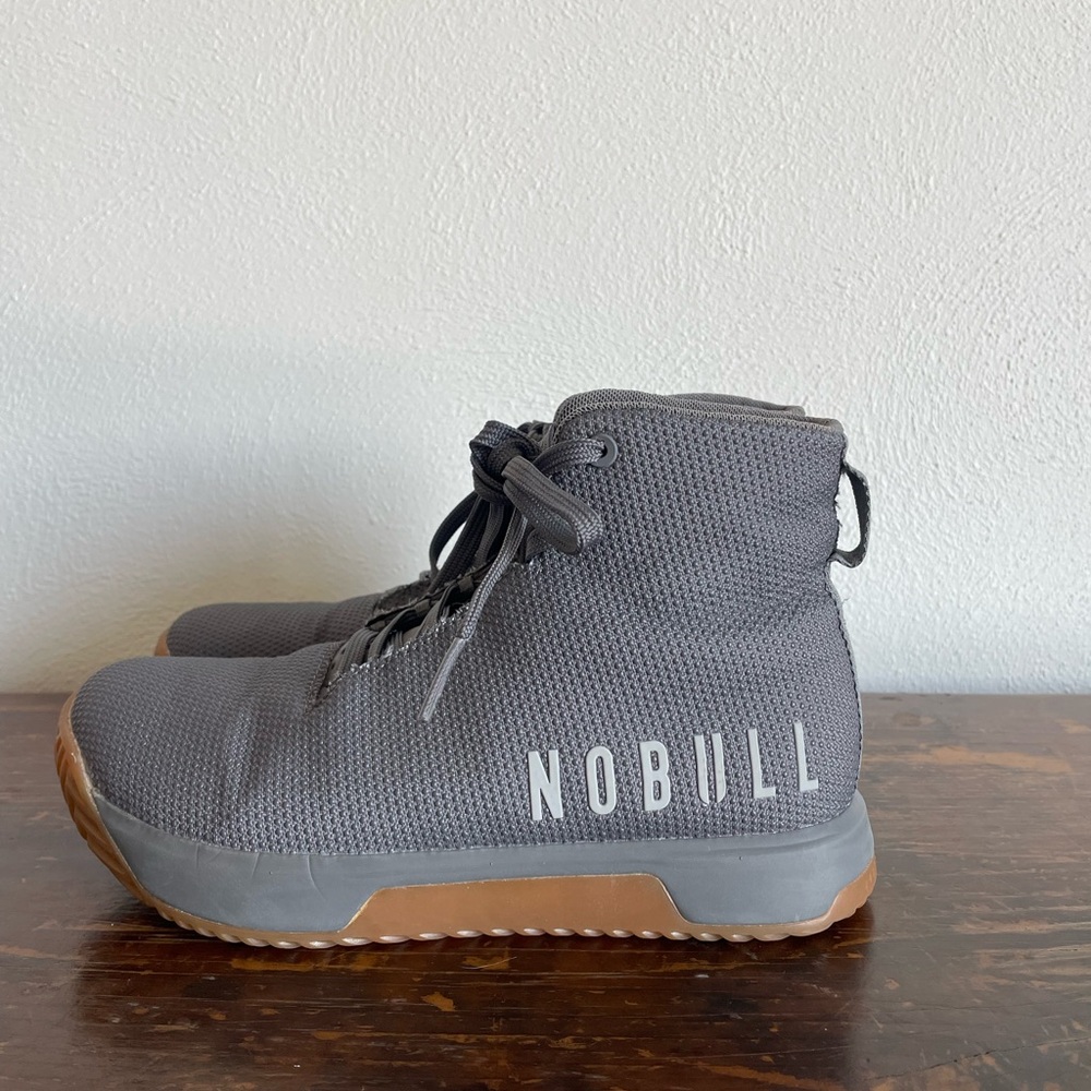 NOBULL Charcoal High-Top Trainers